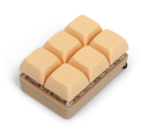 Strudel Pop - Mechanical Toaster Pastry Fidget - Clicky - Beige Cinnamon Sugar