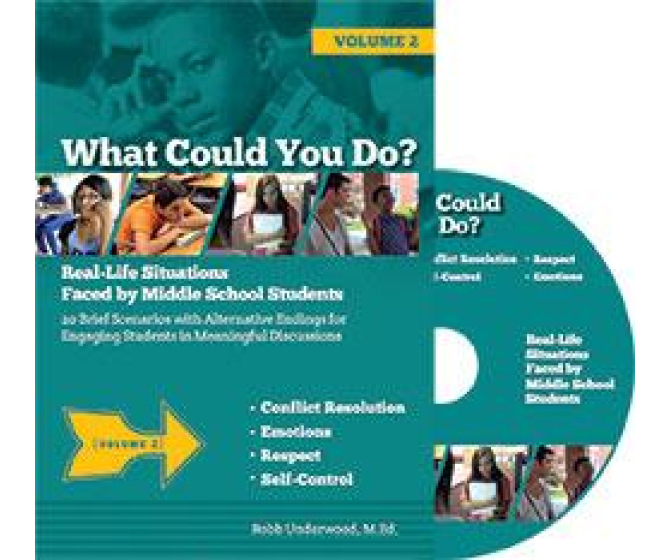 What Could You Do? DVD: Real Life Situations Faced by Middle School Students Volume 2