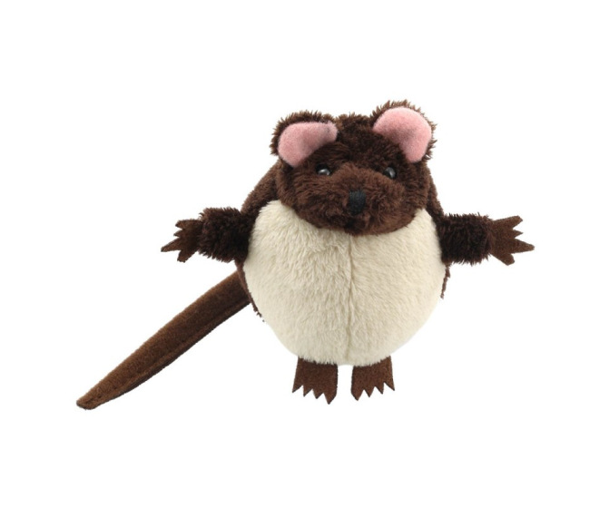 Brown Mouse Finger Puppet