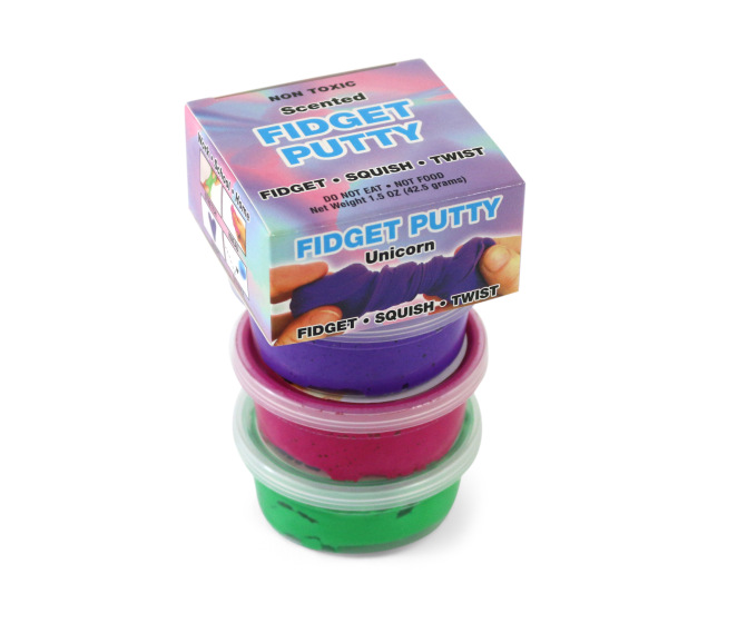 Scented Unicorn Fidget Putty