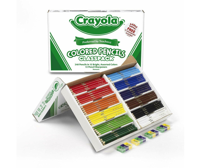 Crayola Colored Pencils Bulk Classpack