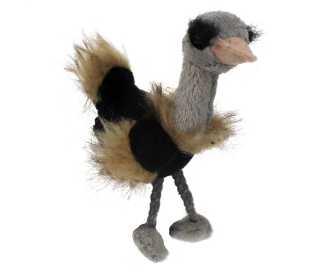 Ostrich Finger Puppet