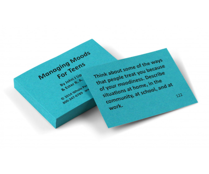 Managing Moods for Teens Card Deck