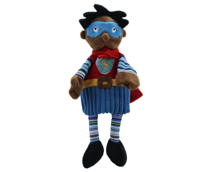 Superhero Puppet - Boy - Darker Skin Tone
