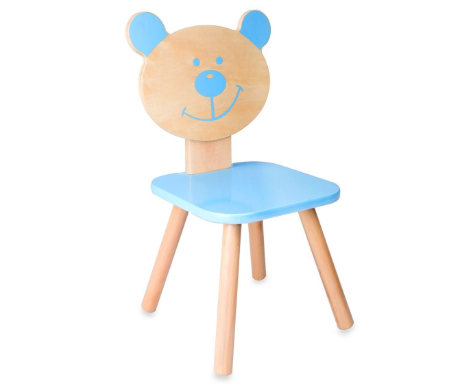 Kid's Bear Chair - Blue