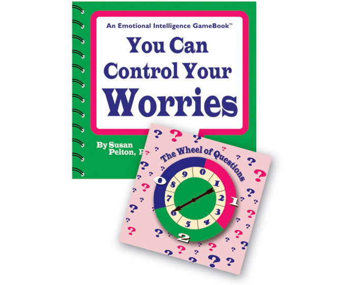 You Can Control Your Worries Spinner Game Book