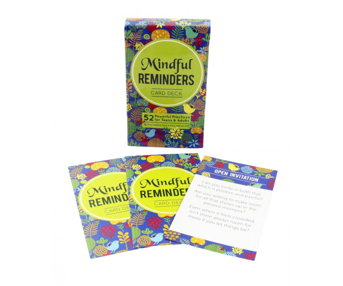 Mindful Reminders Card Deck: 52 Powerful Practices for Teens & Adults