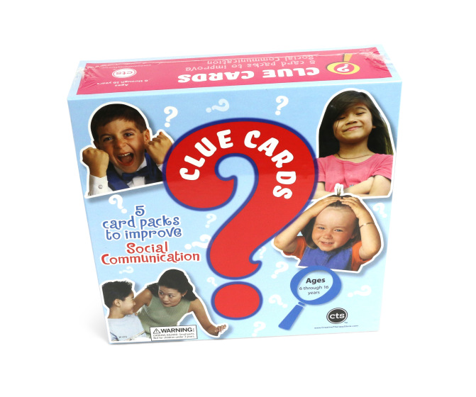 Clue Cards: 5 Card Packs to Improve Social Communication