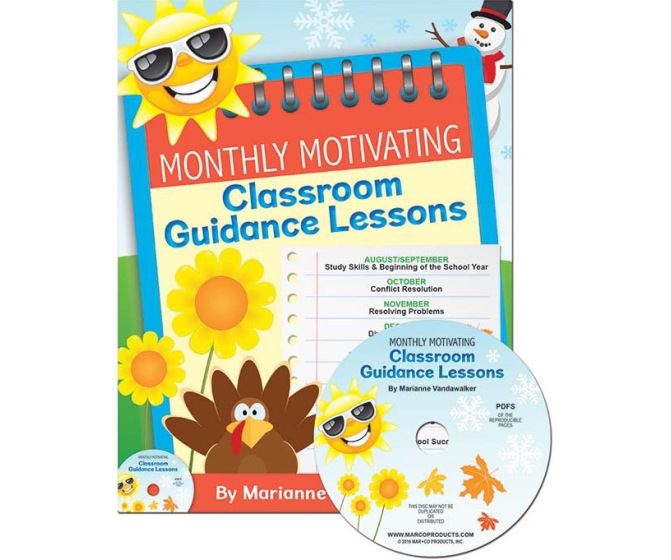 Monthly Motivating Classroom Guidance Lessons (K-5)