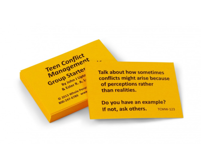 Teen Conflict Management Card Deck