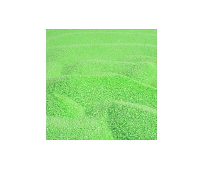 Sandtastik Colored Play Sand - 25 lbs - Fluorescent Green