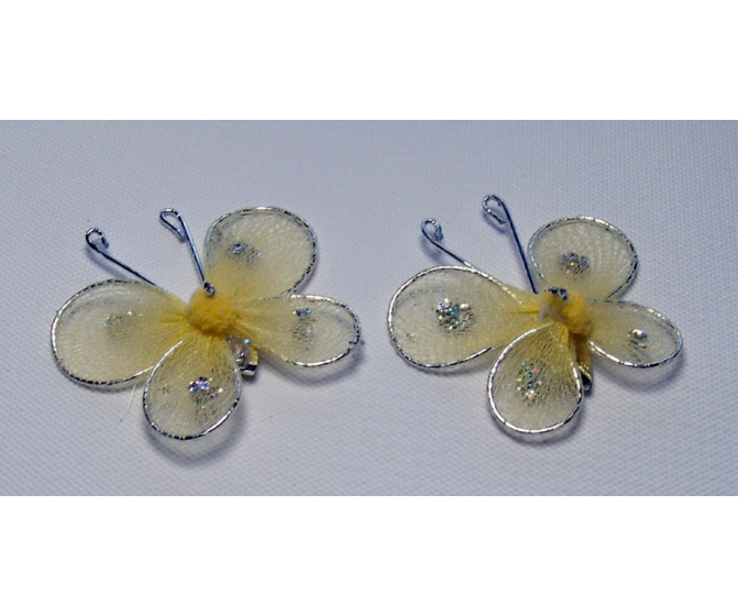 Mini Gold Butterflies (set of 2)