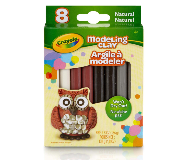 Crayola Modeling Clay Pack - Assorted Natural Colors
