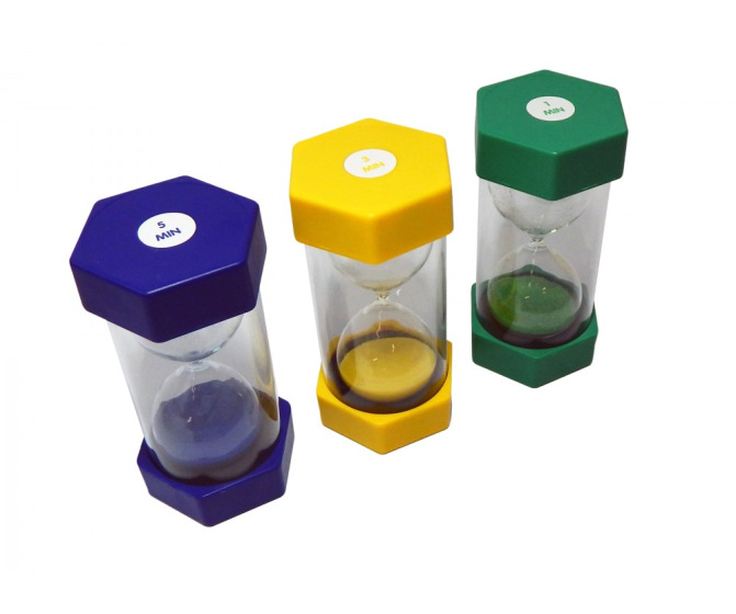 Deluxe Sand Timers (Set of 3)