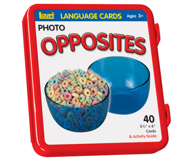 Opposites Language Cards