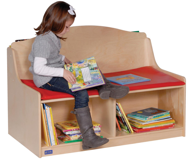 Reading Bench with Storage