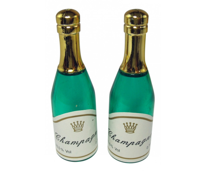 Champagne Bottles- Set of 2