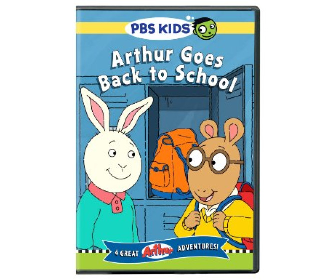 Arthur Goes Back to School DVD