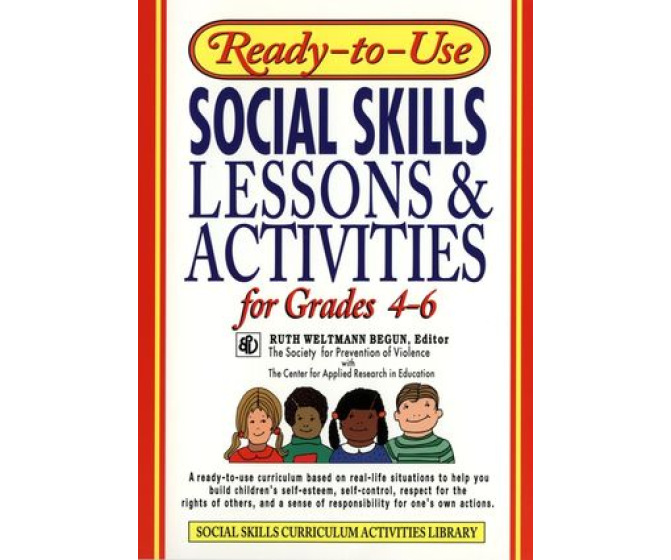 Ready-To-Use Social Skills Lessons & Activities for Grades 4-6