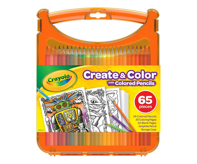 Crayola Create and Color Colored Pencils Set