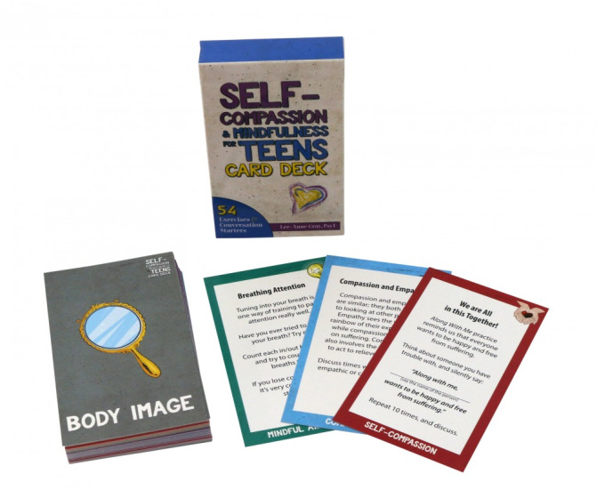 Self-Compassion & Mindfulness for Teens Card Deck
