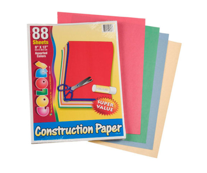 Construction Paper (88 Sheets)