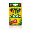 Crayola Children's Chalk - 12 ct Colored