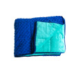 Soft Fleece Dual Texture Weighted Sensory Blanket - 7lb
