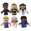 Career Puppets - Set of Six