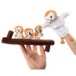 Mother Owl with Babies Puppet Set