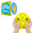 Arggh! Large Glitter Fidget Ball - Yellow