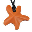 Starfish Chewy Pendant - Orange