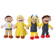Caucasian Family Puppets