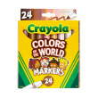 Colors of the World Washable Markers