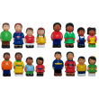 Multicultural Families (Set of 16 Chunky Figures)