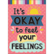 It's Okay to Feel Your Feelings Positive Poster