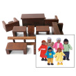 Teaching Court Room Set - Large - African American People
