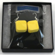 Mechanical Fidget Earrings - Yellow