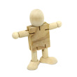Poseable Wooden Person