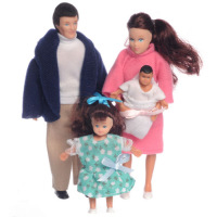 bendable doll family