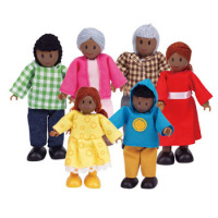 melissa and doug wooden doll family