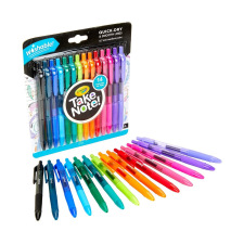 Crayola 2pc Color Wonder Mess Free Paintbrush Pens & Paper Set