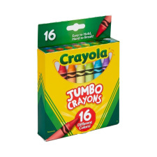 Colorations Regular Size Triangular Crayon Class Pack, 16 Colors, 13 of  Each, Set of 208, Easy to Hold & Grip, Toddler Crayons, Non Toxic Crayons