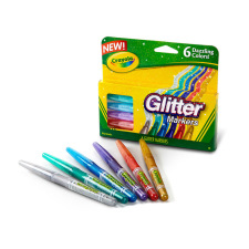 Crayola 4.5 Glitter Crayons 24ct