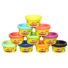 Play-Doh Monster Mini Color 4-Pack of Modeling Compound with Glitter and  Metallic Colors, 1-Ounce Cans, Non-Toxic - Play-Doh