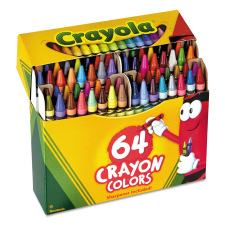 Crayola 16ct Multi-Colored Glitter Crayons (52-3716)