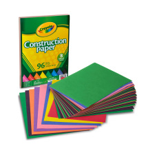 Crayola Black Construction Paper Pad, 40 Sheets – Crayola Canada
