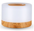 Ultrasonic Aromatherapy Diffuser - Natural Wood and White