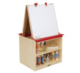 2 Station Art Easel with Storage