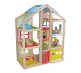 Hi-Rise Wooden Dollhouse (Furnished)